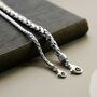 Sterling Silver Rope Bracelet, thumbnail 5 of 6