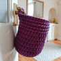 Hanging Crochet Basket, thumbnail 10 of 12