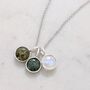 The Vip Friends And Family Birthstone Necklace | Silver, thumbnail 1 of 8