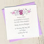 Pack Of Personalised Birth Announcement Cards, thumbnail 1 of 2