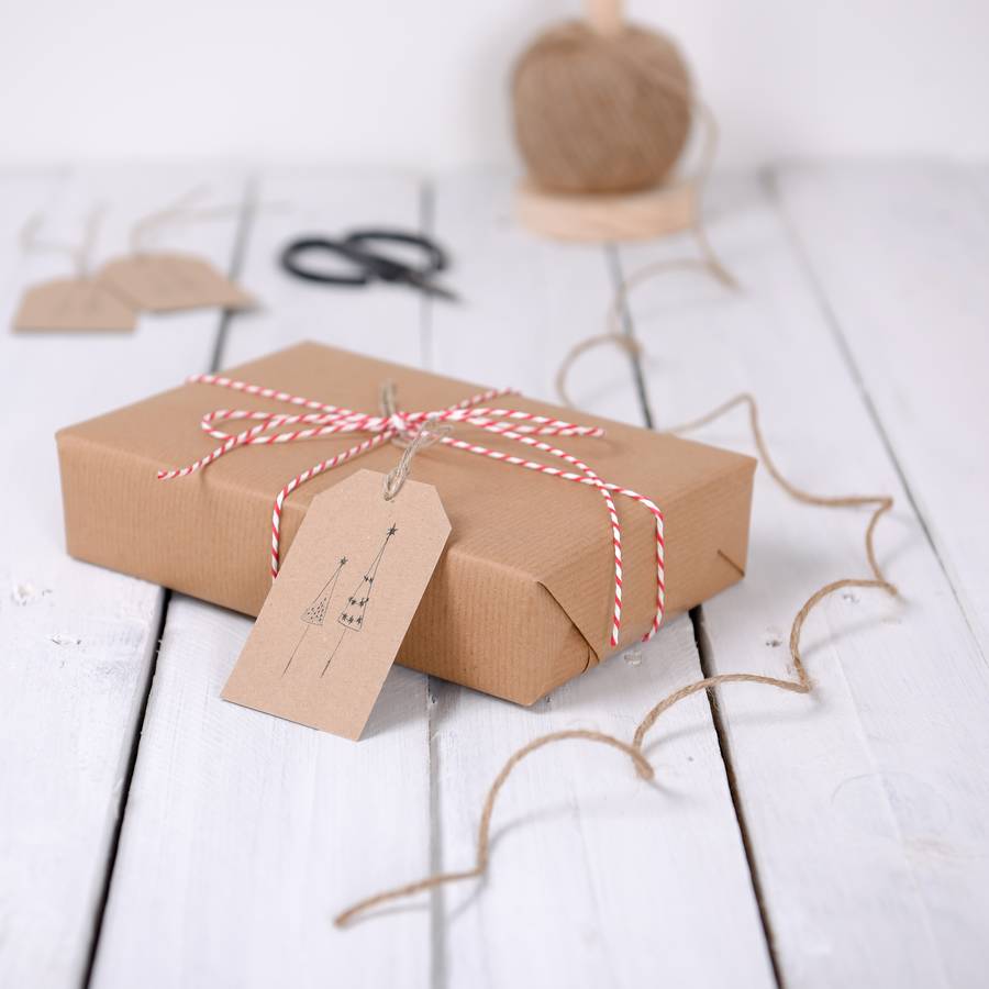 Christmas Gift Tags With Christmas Trees By Edge Inspired ...