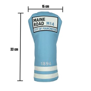 Man City Maine Road Golf Driver Headcover, 6 of 6