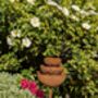 Rain Catcher Fountain Garden Ornament Stake, thumbnail 10 of 11