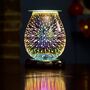 Electric Aroma Glass Lamp With 3D Firework Design, thumbnail 3 of 4