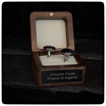 Personalised Lawn Bowls Cufflinks, 10 of 10