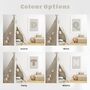 Initial Letter Print In Scandi Neutrals For Kids Room, thumbnail 2 of 12