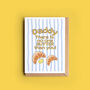 Buttery Croissant Card For Dad, Daddy Or Grandad, thumbnail 1 of 4