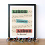 Monuments Cycling Poster 'Liege Bastogne Liege', thumbnail 8 of 8