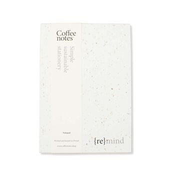 Coffee Notes Recycled Coffee Cup Paper Organiser Pads And Planners, 2 of 9