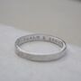 Personalised Hand Stamped Message Ring, thumbnail 4 of 12