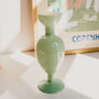 Aiko 70 S Vintage Style Pink Green Flower Vase, thumbnail 4 of 6