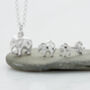 Elephant Necklace Jewellery Set With Stud Earrings, thumbnail 1 of 12