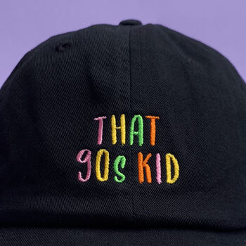 That 90s Kid Embroidered Cap, 2 of 3