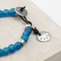 Personalised Leather And Handmade Bead Bracelet, thumbnail 5 of 7