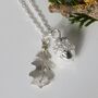 Oak Leaf And Acorn Solid Silver Nature Necklace, thumbnail 4 of 6
