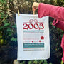 Personalised 21st Birthday Gift Microfibre Tea Towel, thumbnail 4 of 7