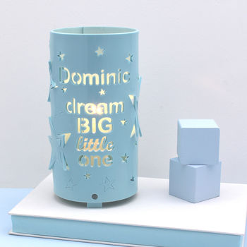 Personalised Dream Big Little One Star Night Light, 8 of 12