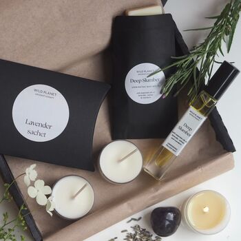 Personalised Deep Sleep Letterbox Gift – Natural Aromatherapy Sleep Box With Lavender And Amethyst, 2 of 10