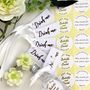 White And Gold Label Pack For D.I.Y. Wedding Favours, thumbnail 2 of 3