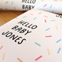 Personalised New Baby Confetti Paper, thumbnail 2 of 2