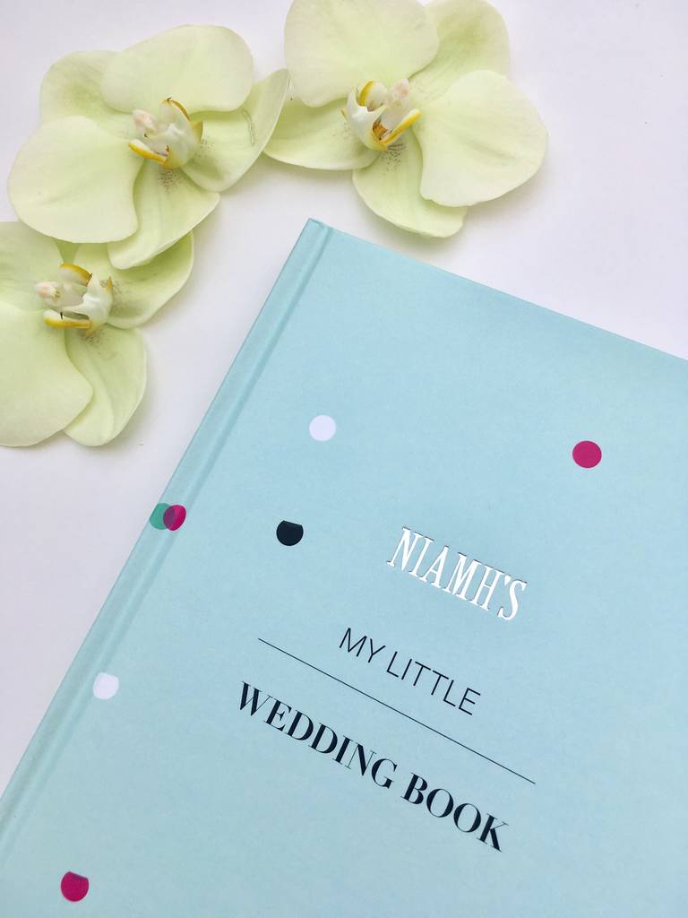 wedding planner book by pearl & mason | notonthehighstreet.com