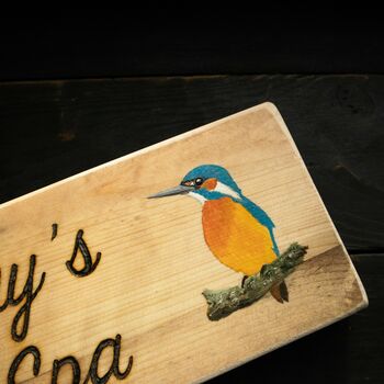 Personalised Wooden Sign With Illustration, 7 of 11