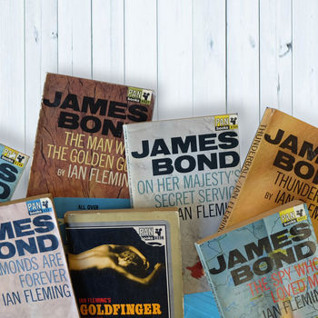 Vintage James Bond Mini Library Book Bundle, 3 of 4