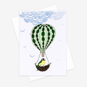 'Hot Air Balloon' Greetings Card, 2 of 2