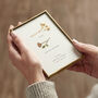 Personalised Pressed Flower Message Print, thumbnail 1 of 4