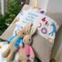 Jungle Name And Date Cushion, thumbnail 6 of 7