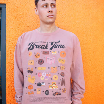 Break Time Men’s Biscuit Guide Sweatshirt, 2 of 3