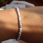 Howlite Crystal Bracelet With Gift Message Poem, thumbnail 1 of 6