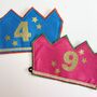 Choose Age Felt Birthday Crown For Kids And Adults, thumbnail 7 of 12