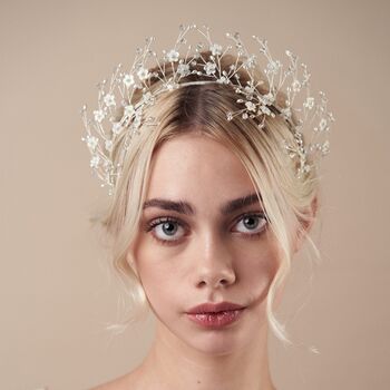 Jewelled Flower Crown Isobel, 7 of 12