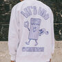 Let's Lilo Men's Slogan Sweat With Pool Float Graphic, thumbnail 3 of 4