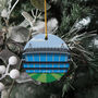 Any Football Stadium Illustrated Christmas Decoration, thumbnail 6 of 10