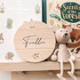 Personalised Baby Name Plaque | Wooden Newborn Announcement Sign, thumbnail 3 of 9