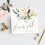 To My Bridesmaid Card | Watercolour Rose, thumbnail 3 of 5