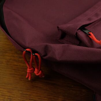 Hoy Daily Backpack Burgundy, 4 of 5