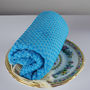 Colourful Hand Woven Cotton Hamam Hand Towel, thumbnail 4 of 12