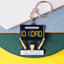 'No Substitute For You' Football Keyring For Dad, thumbnail 4 of 7