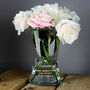 Personalised Love Heart Glass Vase, thumbnail 1 of 5
