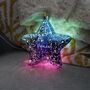 Rainbow Ombre Hanging Star LED Light Decoration, thumbnail 2 of 12