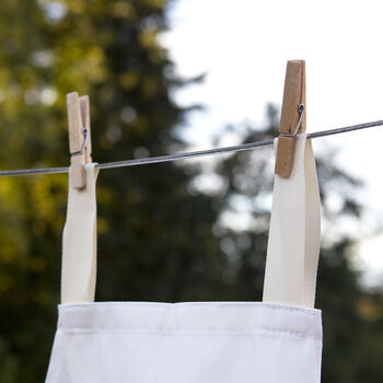 Inky Otter Luxury Canvas Apron, 3 of 4