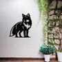 Majestic Fox Metal Wall Art For Garden And Home Decor Gift, thumbnail 5 of 10