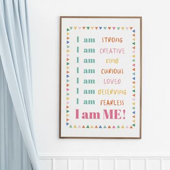 Personalised Affirmations Art Print, 2 of 12