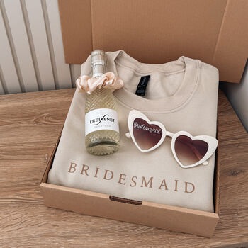 Luxury Bridesmaid Proposal Box Matching Wedding Party Gift, 4 of 4