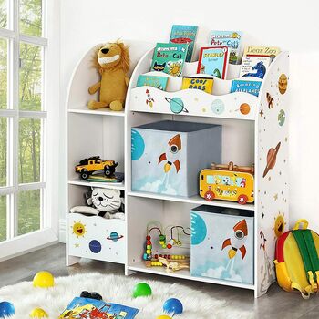 Multi Functional Toy And Book Organiser Storage Unit, 2 of 7