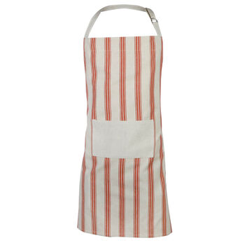 Personalised Striped Baking Apron, 2 of 6