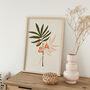 Personalised Leaves And Initials Print, thumbnail 2 of 6